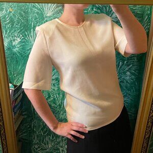 White Pearl-Coloured Blouse